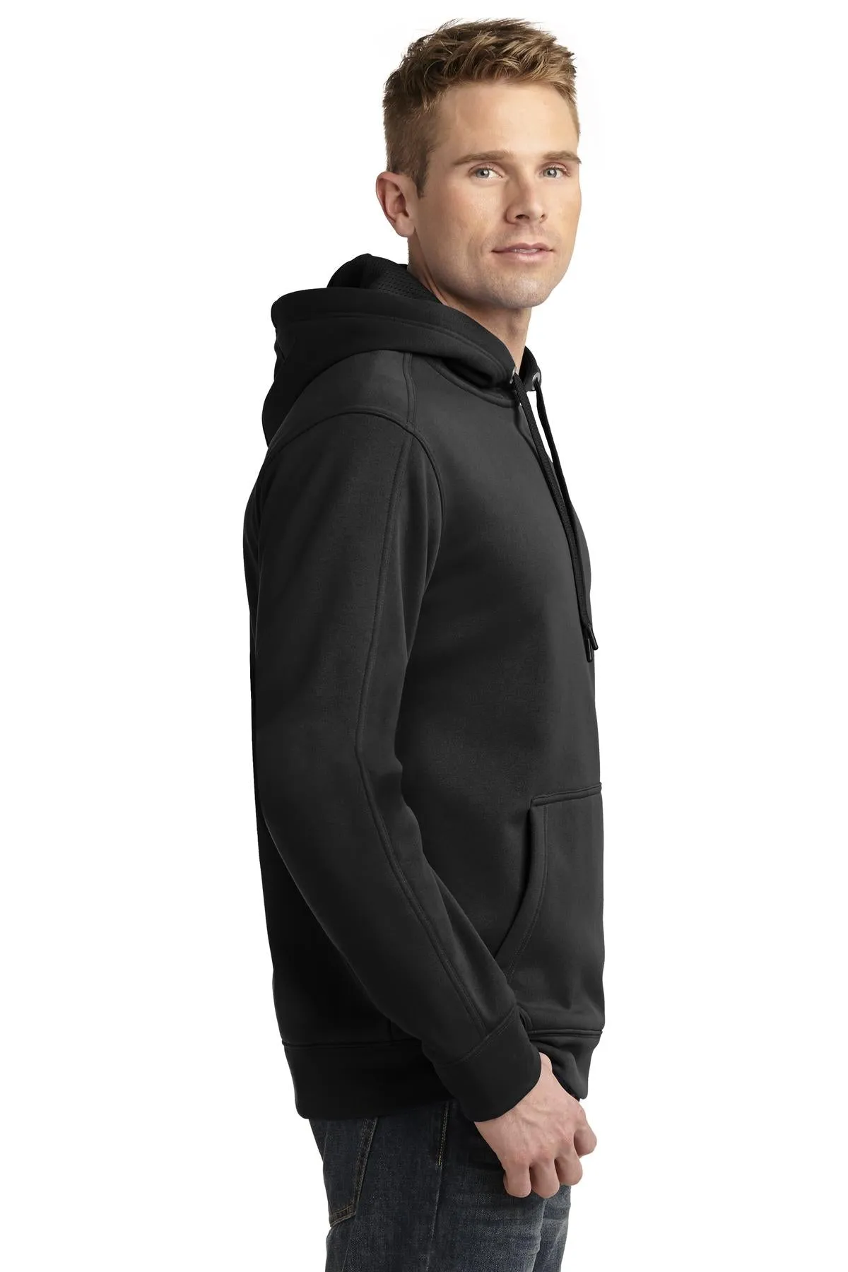 Sport-Tek® Repel Fleece Hooded Pullover. ST290