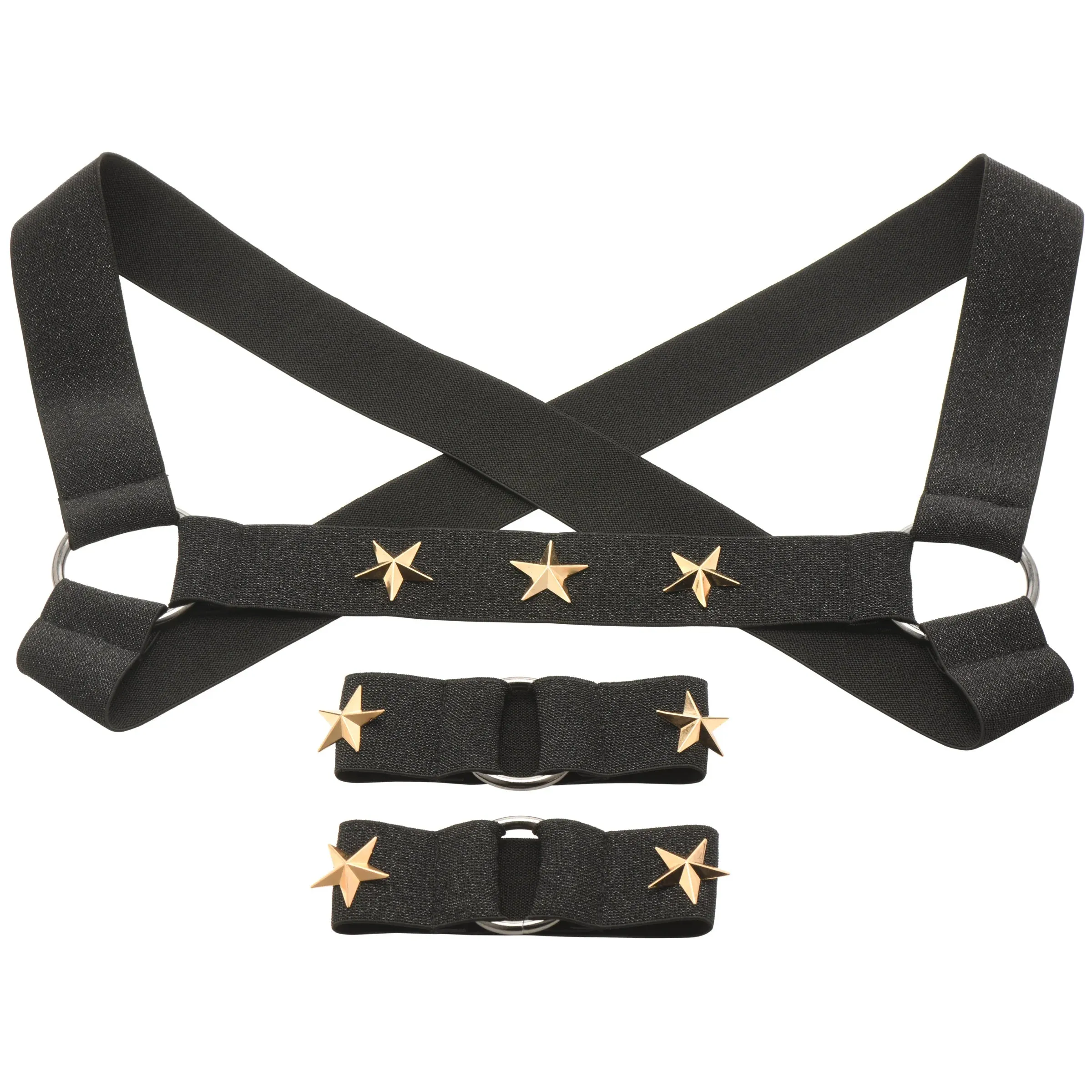 Star Boy Male Chest Harness With Arm Bands