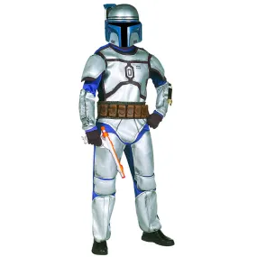 Star Wars Jango Fett Deluxe Boys Youth Kids Child Costume