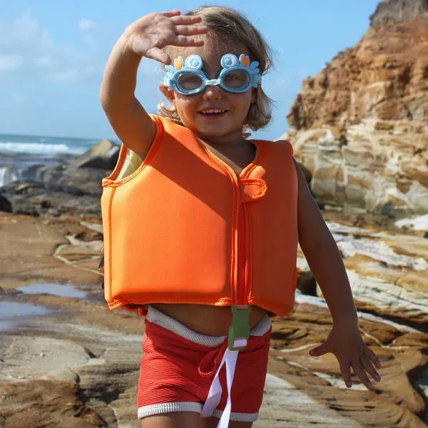 Sunnylife, Swim Vest, 1-2 Years, Neon Orange