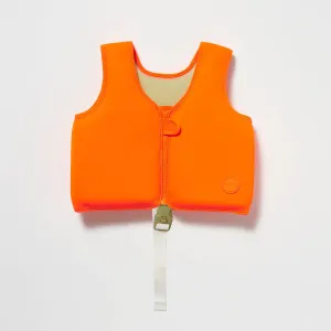 Sunnylife, Swim Vest, 1-2 Years, Neon Orange