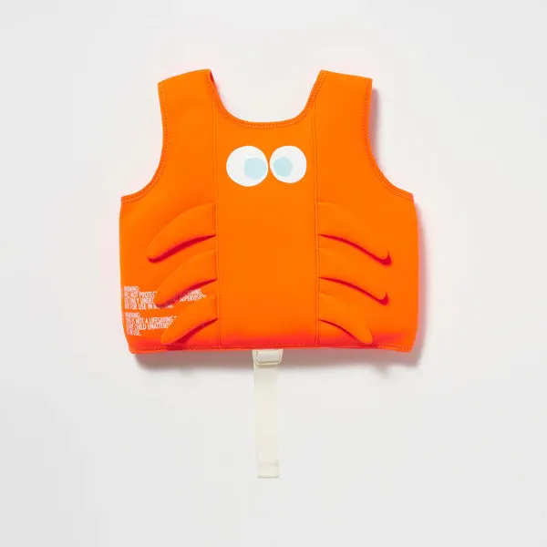 Sunnylife, Swim Vest, 1-2 Years, Neon Orange