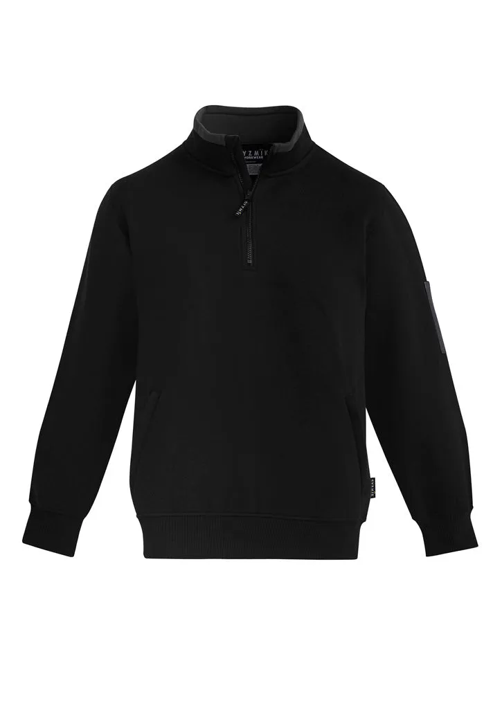 Syzmik Workwear | 1/4 Zip Brushed Fleece ZT366