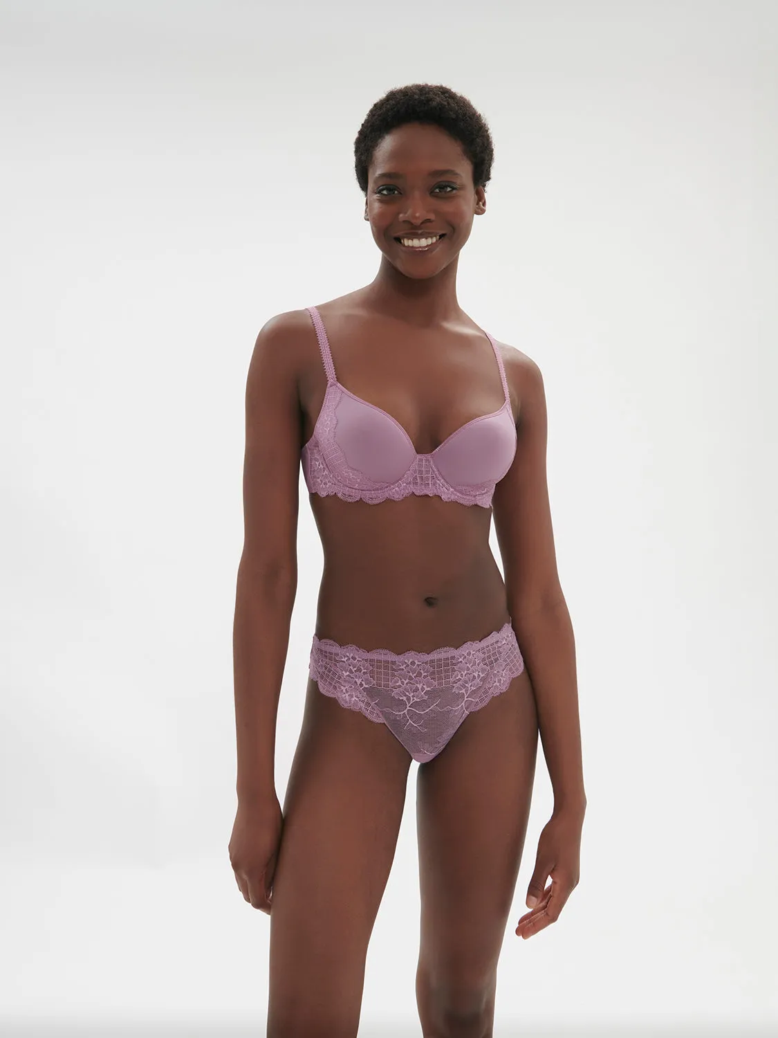 Tanga - Mauve Glamour