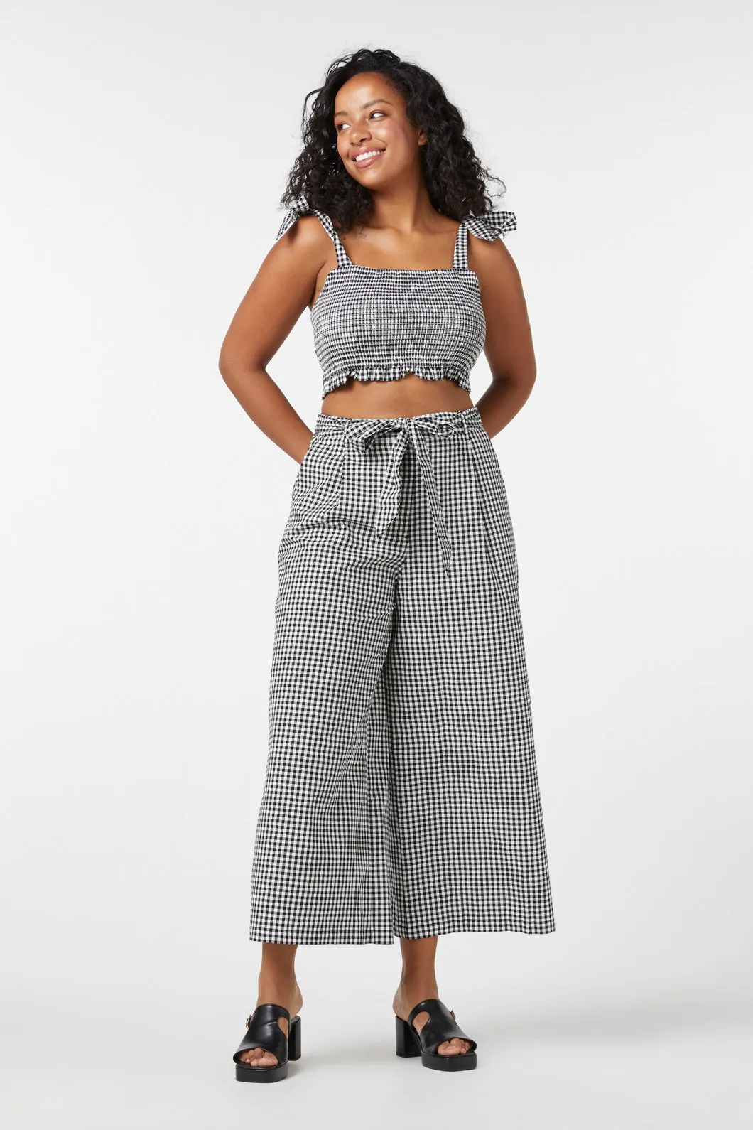 Tessa Check Pant