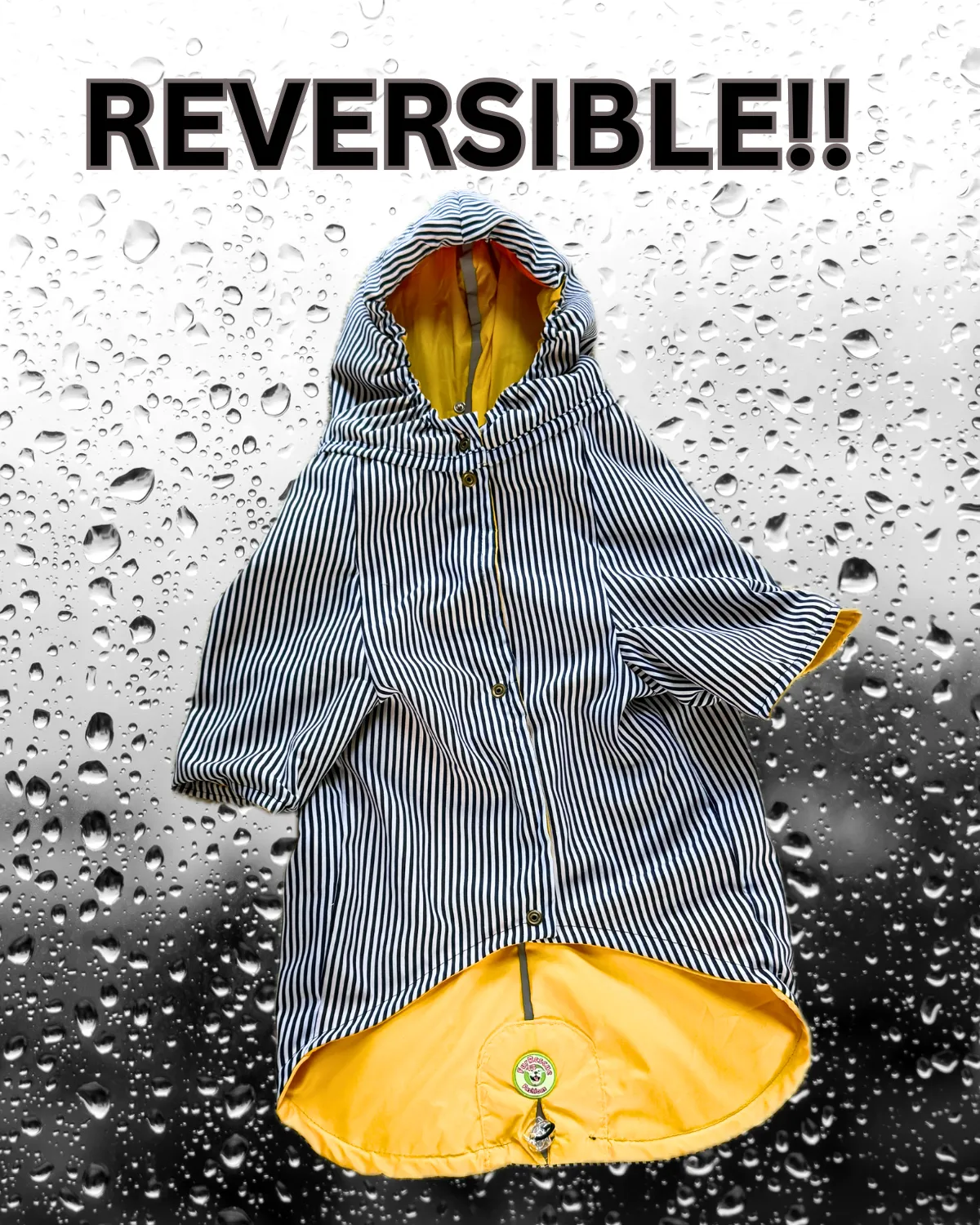 The Classy Duckie Rain Jacket - Cape - Vest