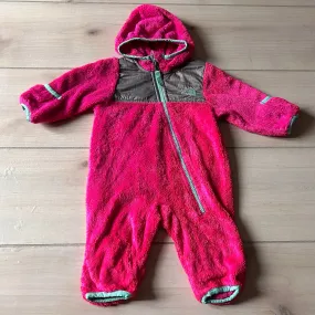 The North Face Pink Fleece Snowsuit