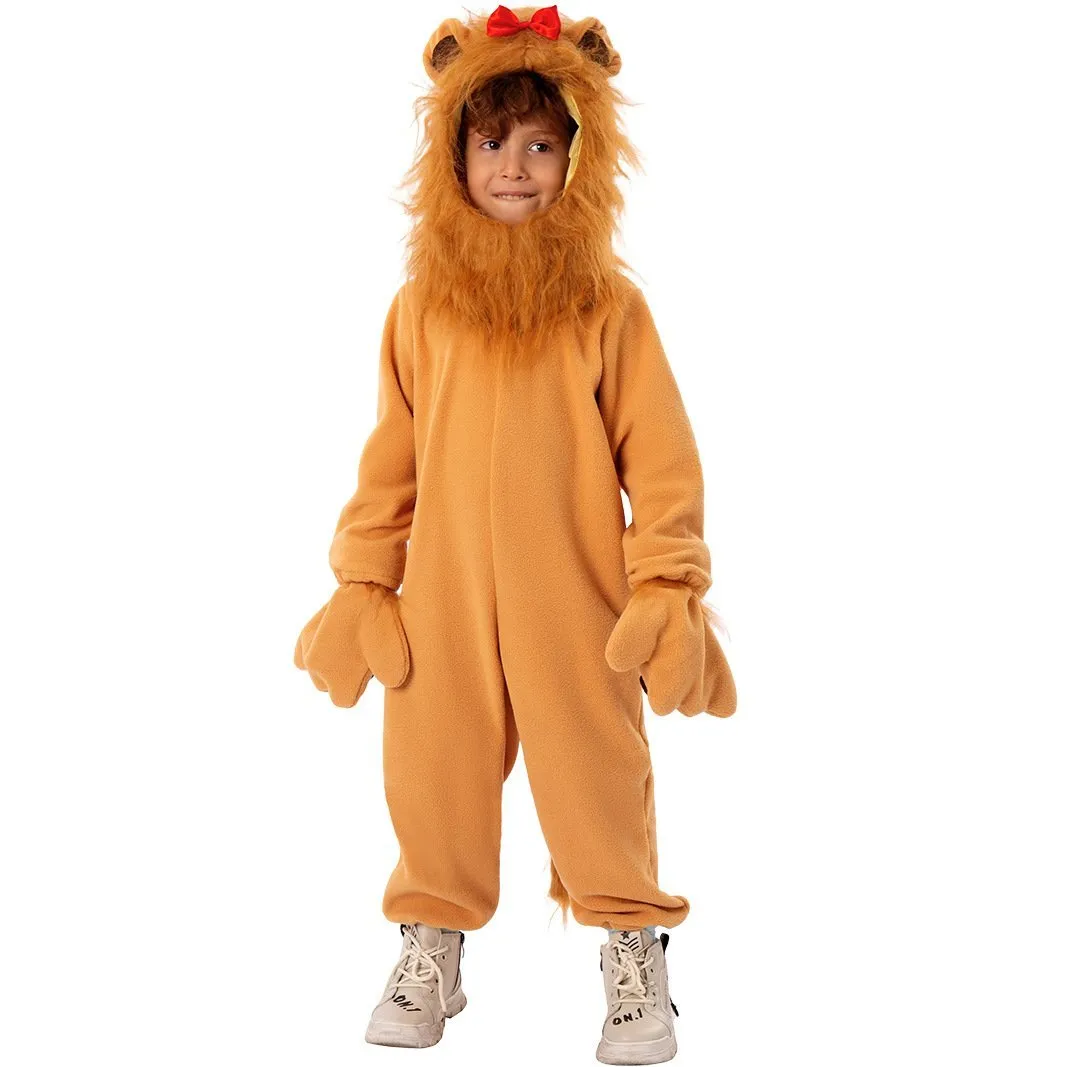 The Wizard of Oz Funny Little lion Child Costume Party kids Cosplay Halloween