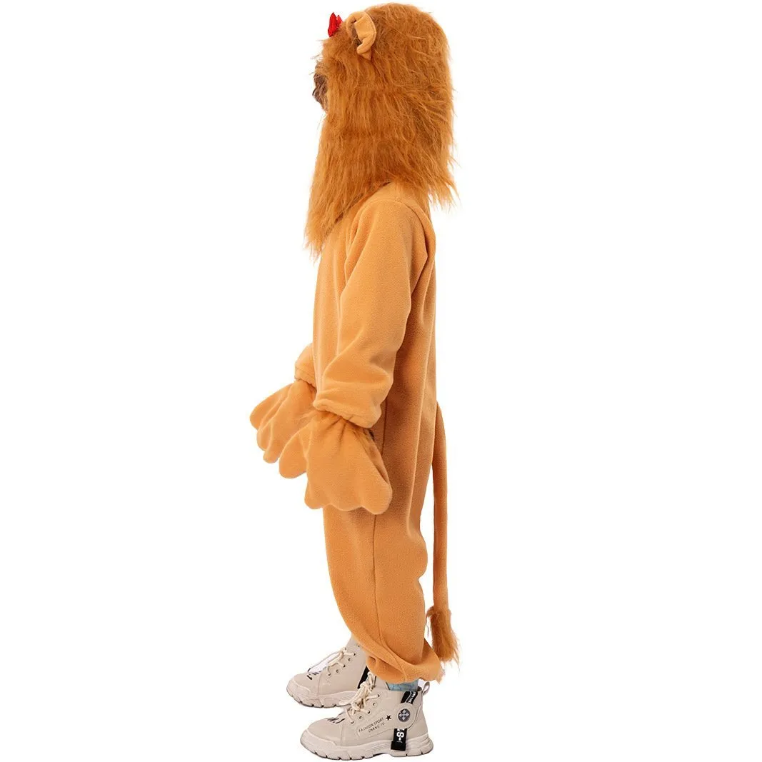 The Wizard of Oz Funny Little lion Child Costume Party kids Cosplay Halloween