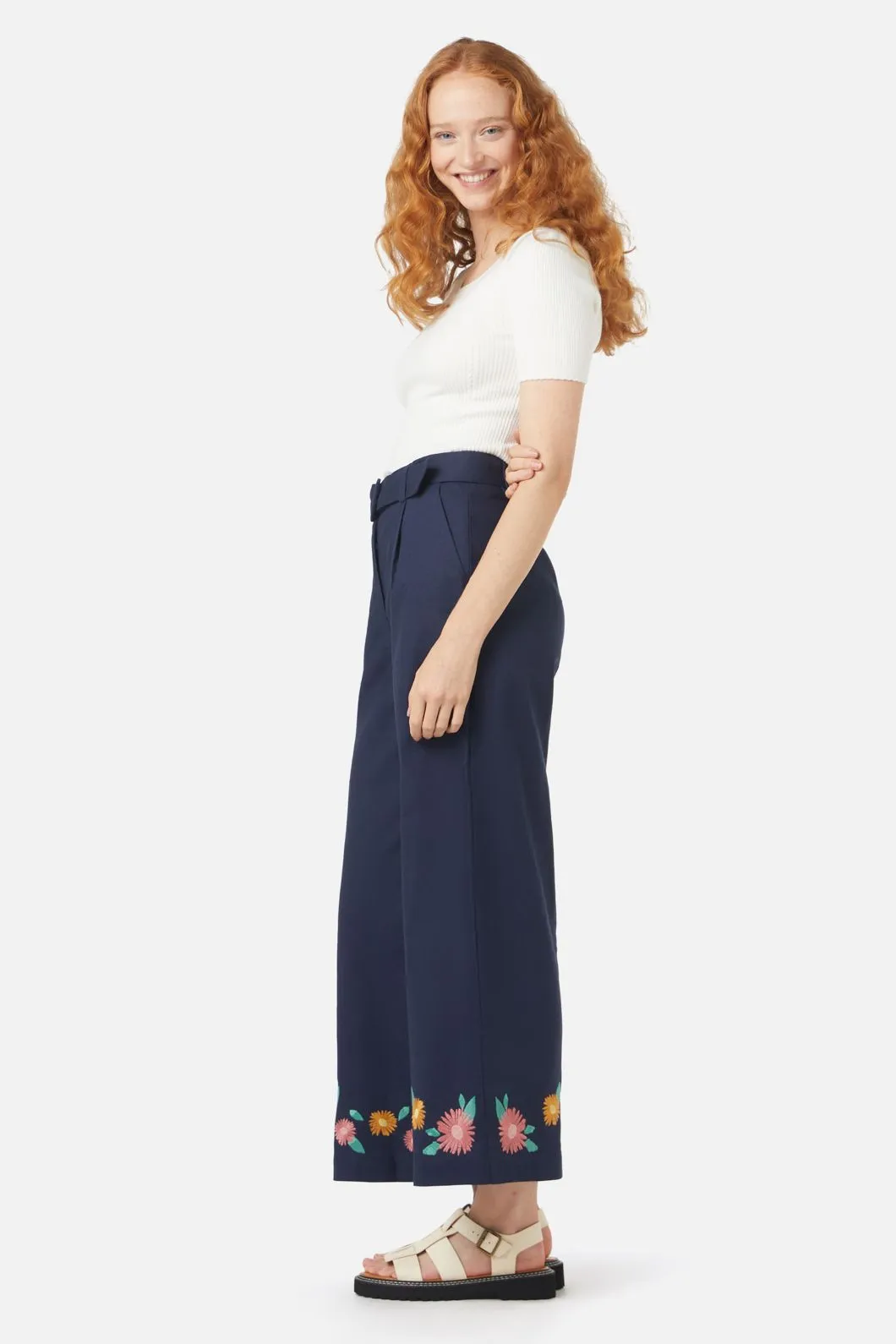 Thea Embroidered Culotte