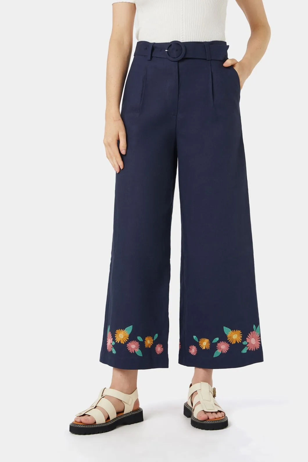 Thea Embroidered Culotte