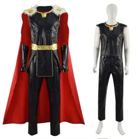 Thor 4: Love and Thunder Cosplay Costume Thor Odinson Black Battle Suit