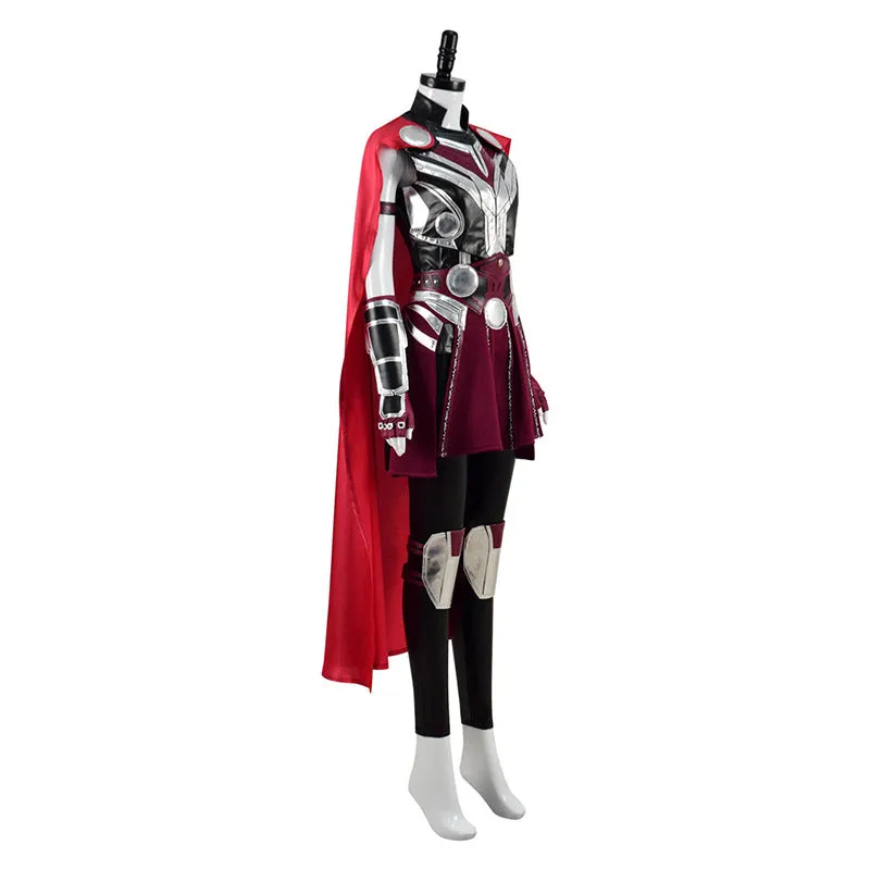 Thor: Love and Thunder Cosplay Superhero Jane Foster Thor Costume Halloween Carnival Suit