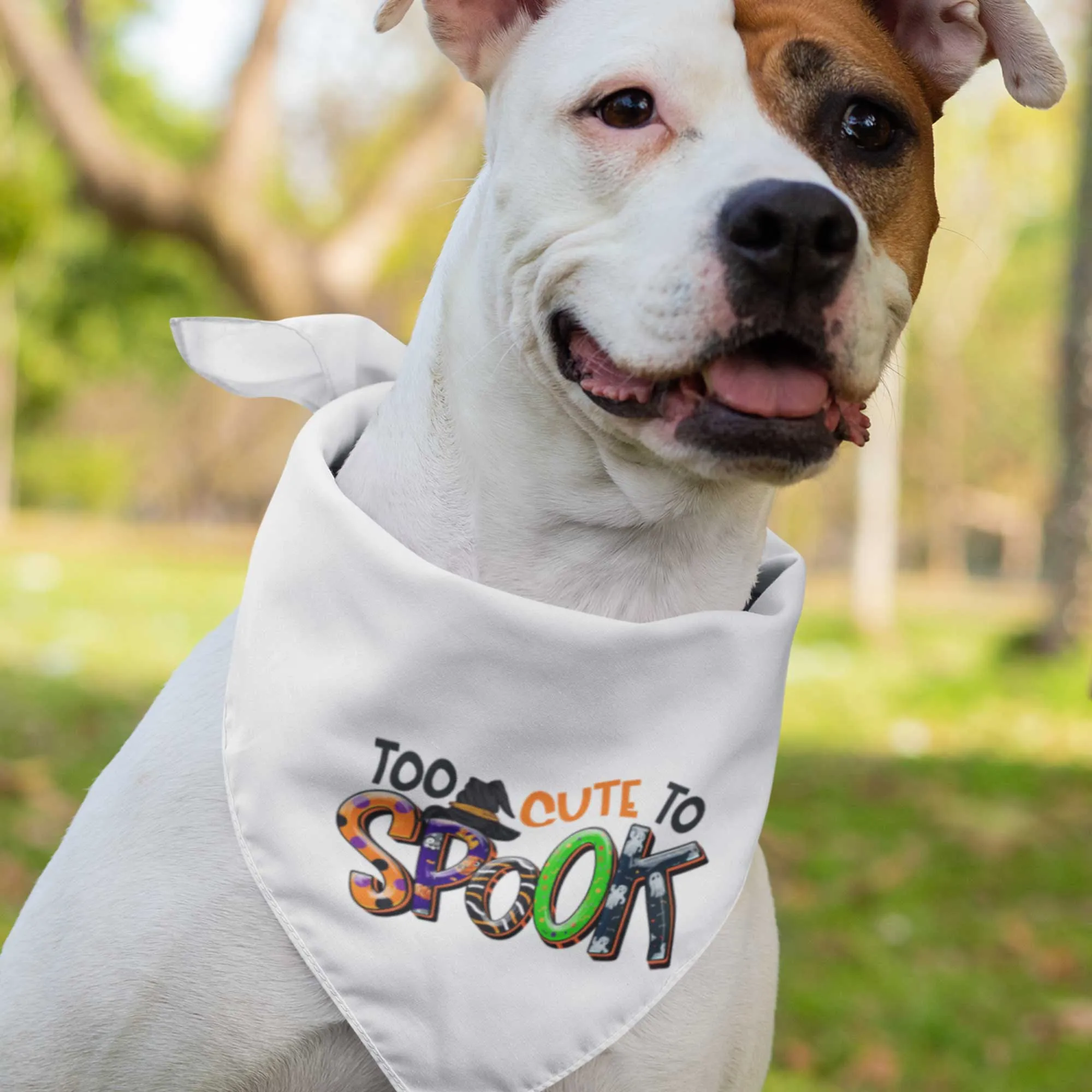 Too Cute To Spook Tie-On Pet Bandana