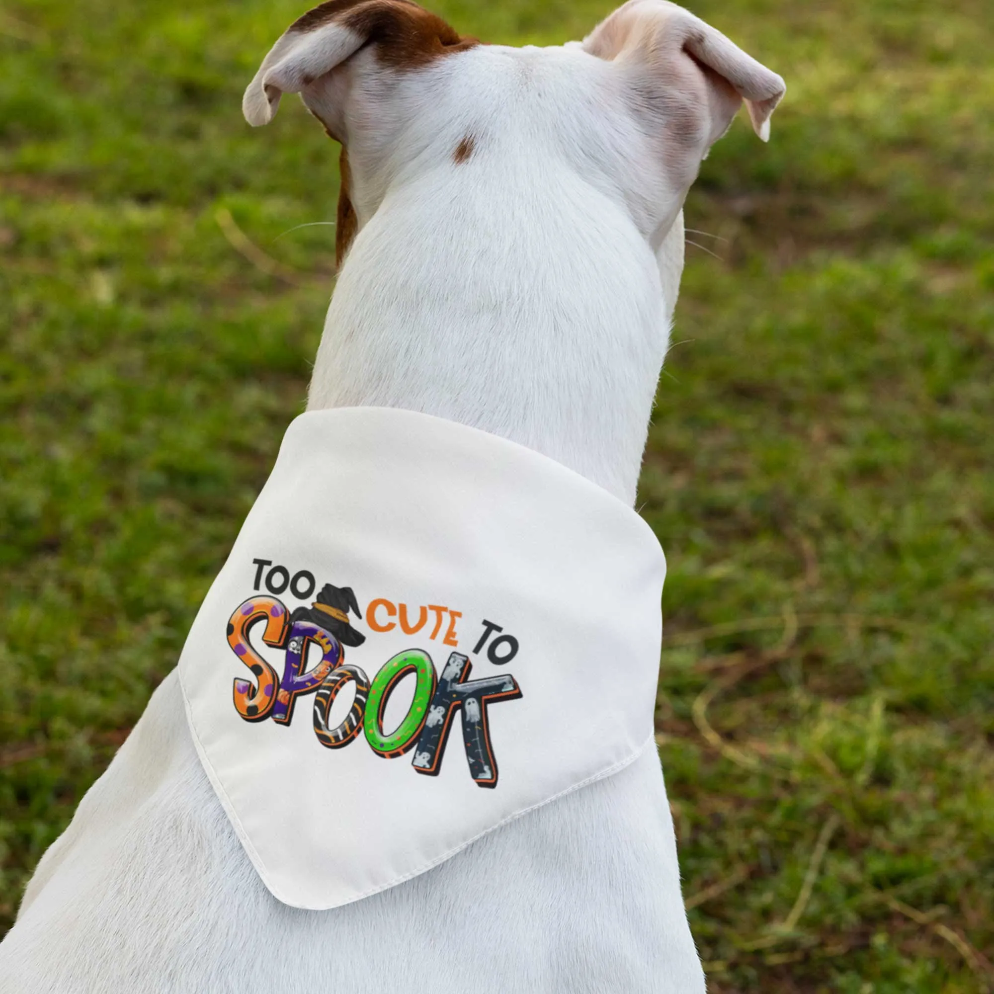 Too Cute To Spook Tie-On Pet Bandana