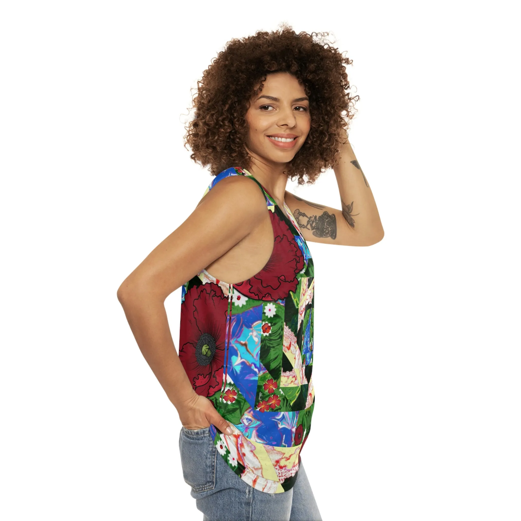 Unisex Tank Top (AOP) LUCIE