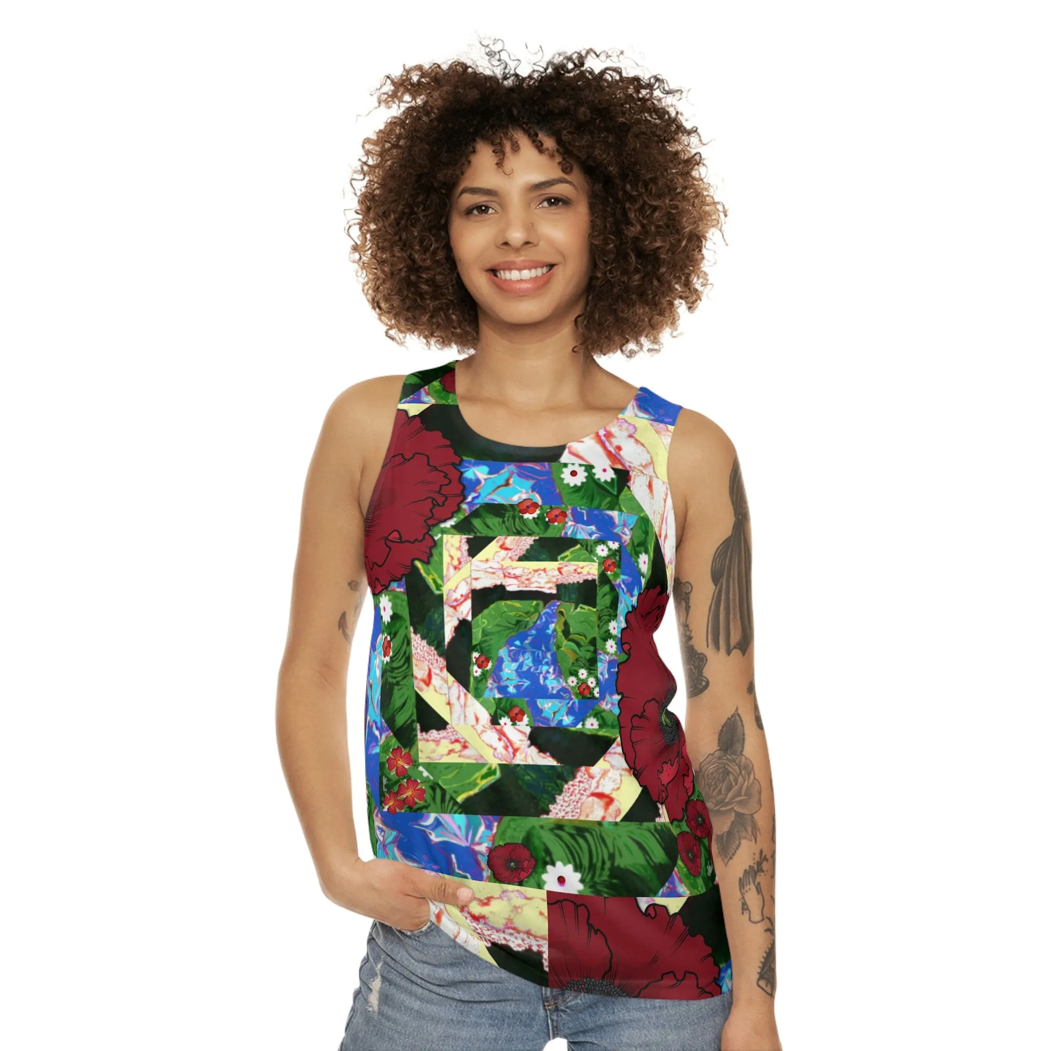 Unisex Tank Top (AOP) LUCIE