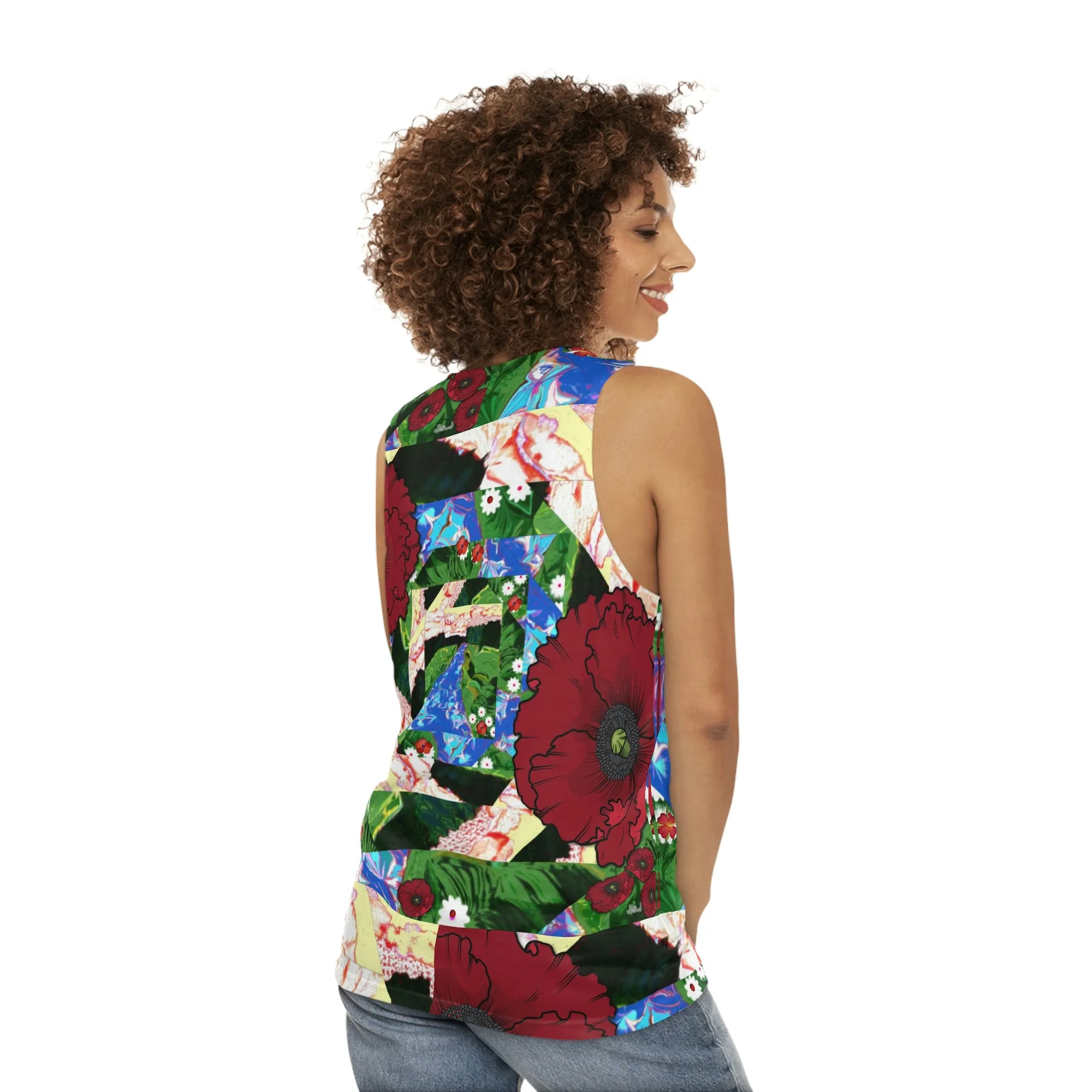 Unisex Tank Top (AOP) LUCIE