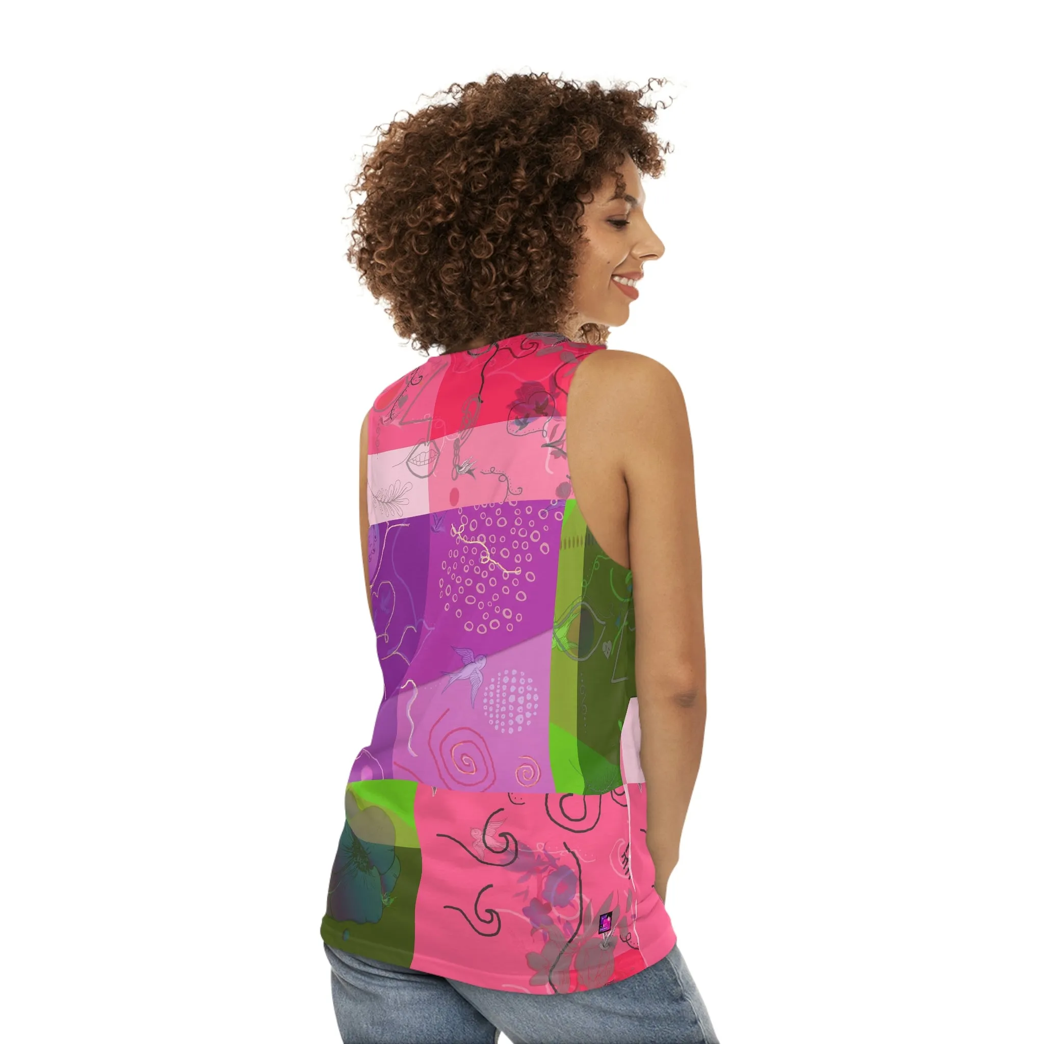 Unisex Tank Top (AOP) TABITHA