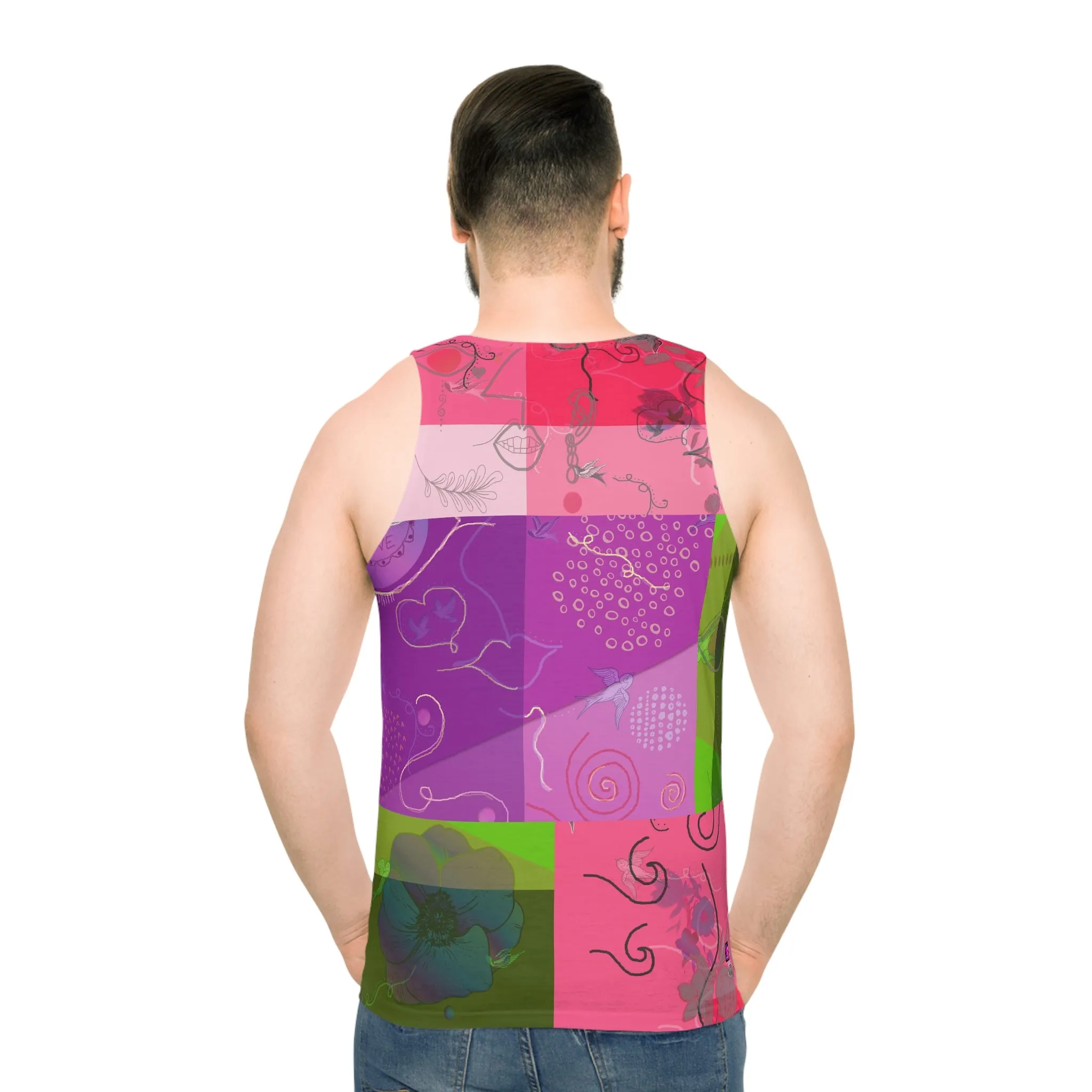 Unisex Tank Top (AOP) TABITHA