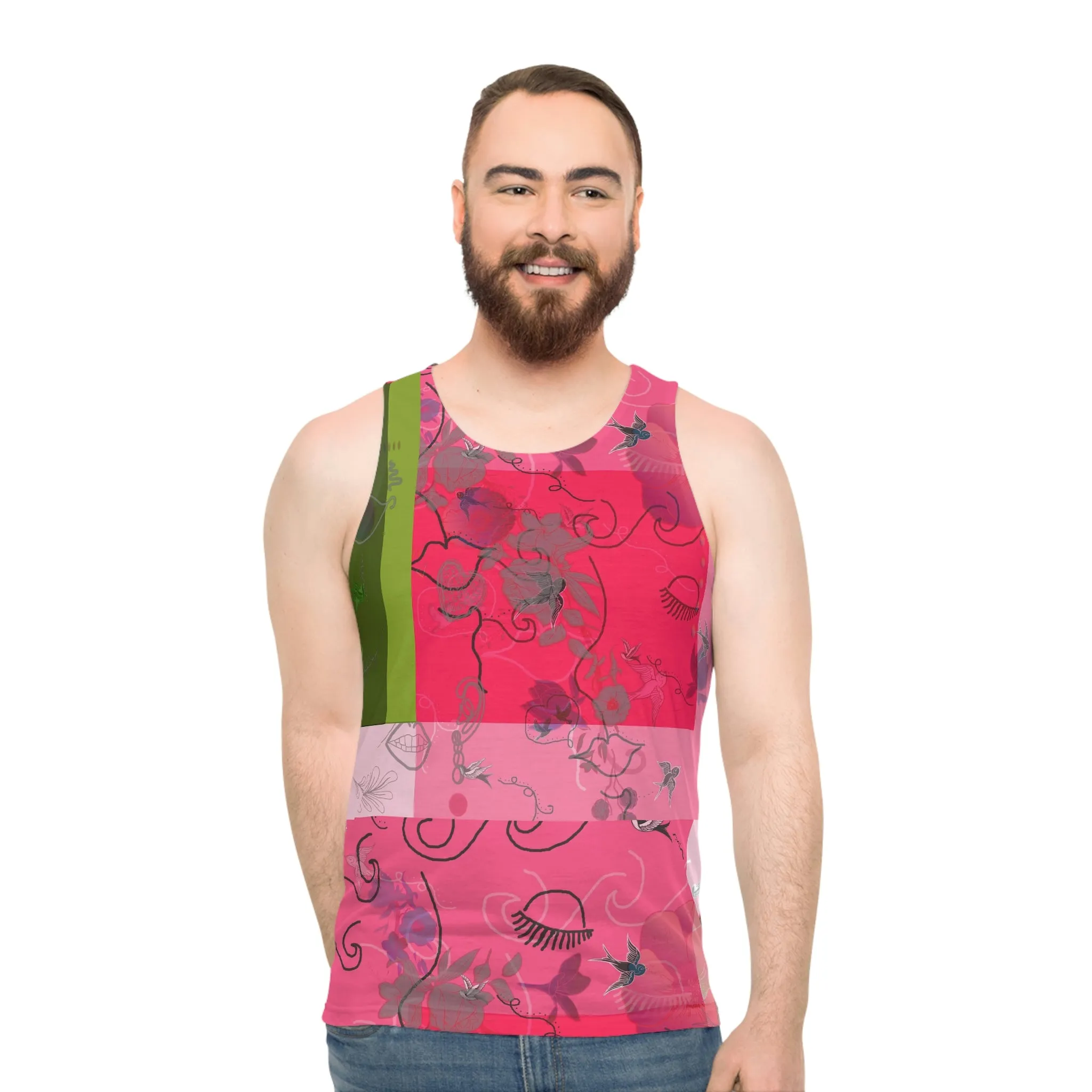 Unisex Tank Top (AOP) TABITHA