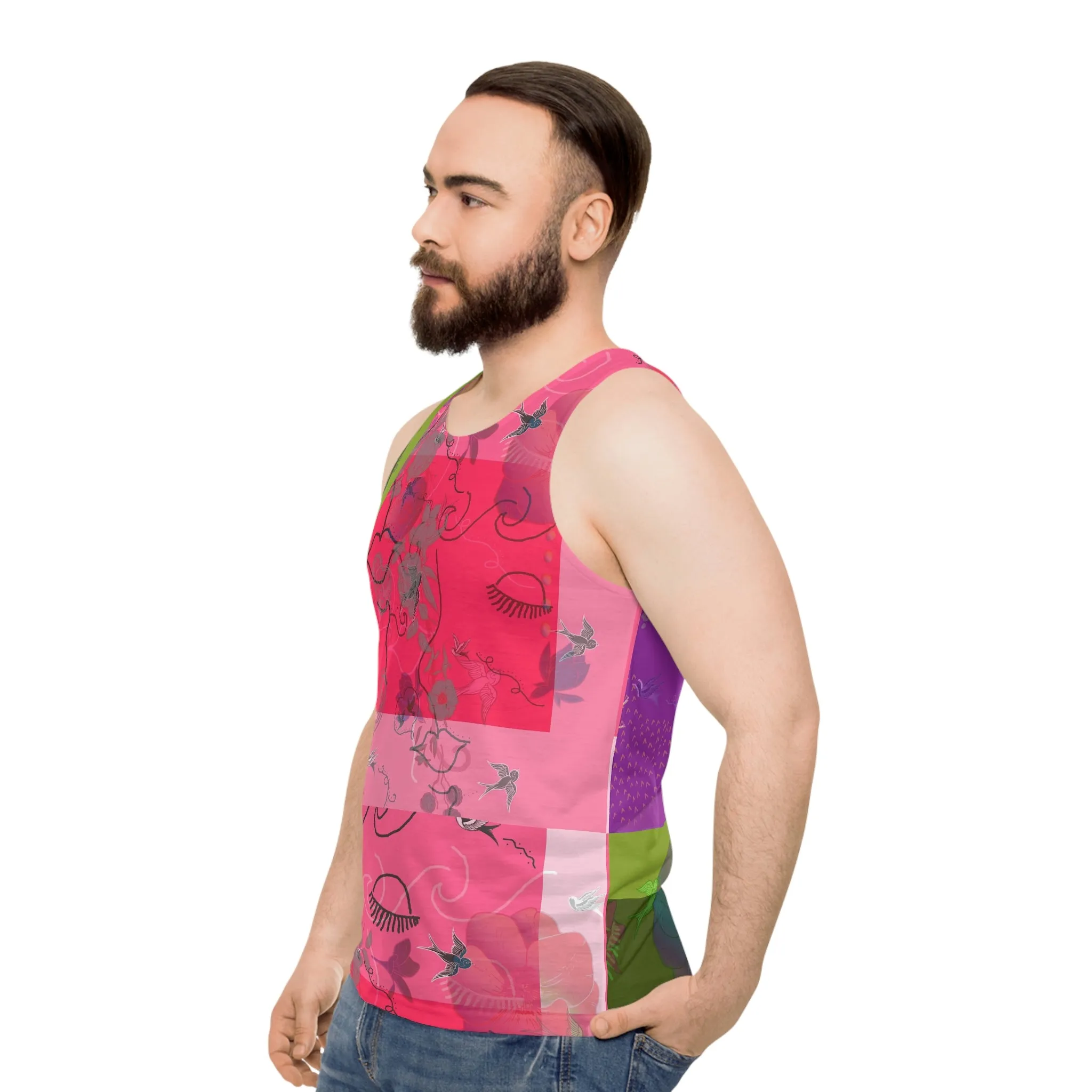 Unisex Tank Top (AOP) TABITHA