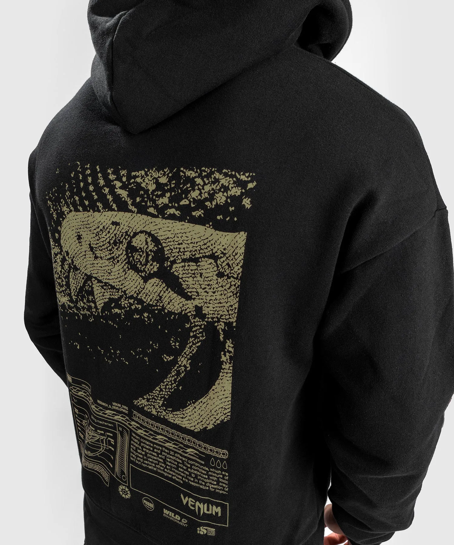 Venum Fangs Hoodie - Oversize Fit - Black