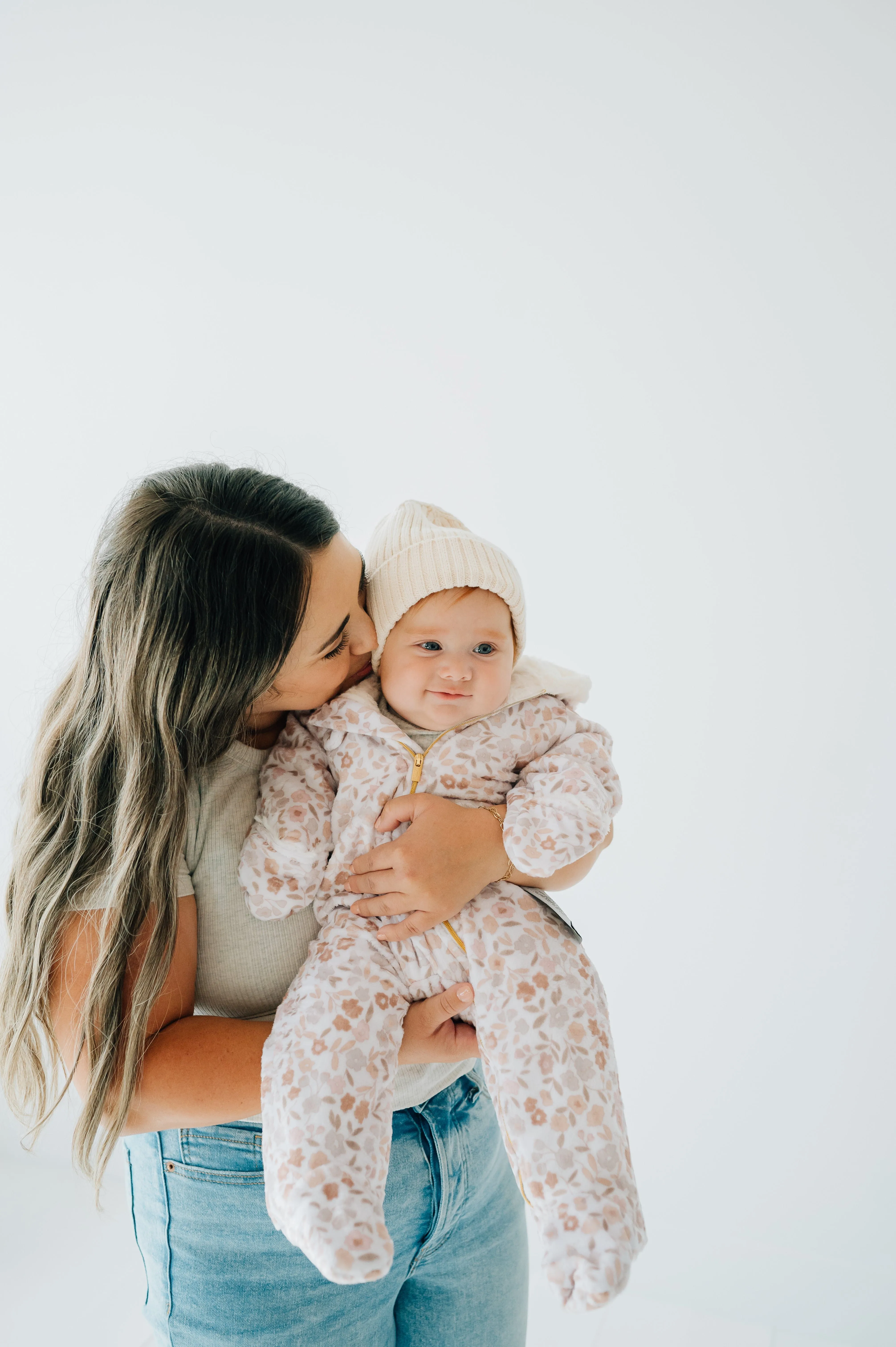 Winter Jumpsuit - Dainty Floral