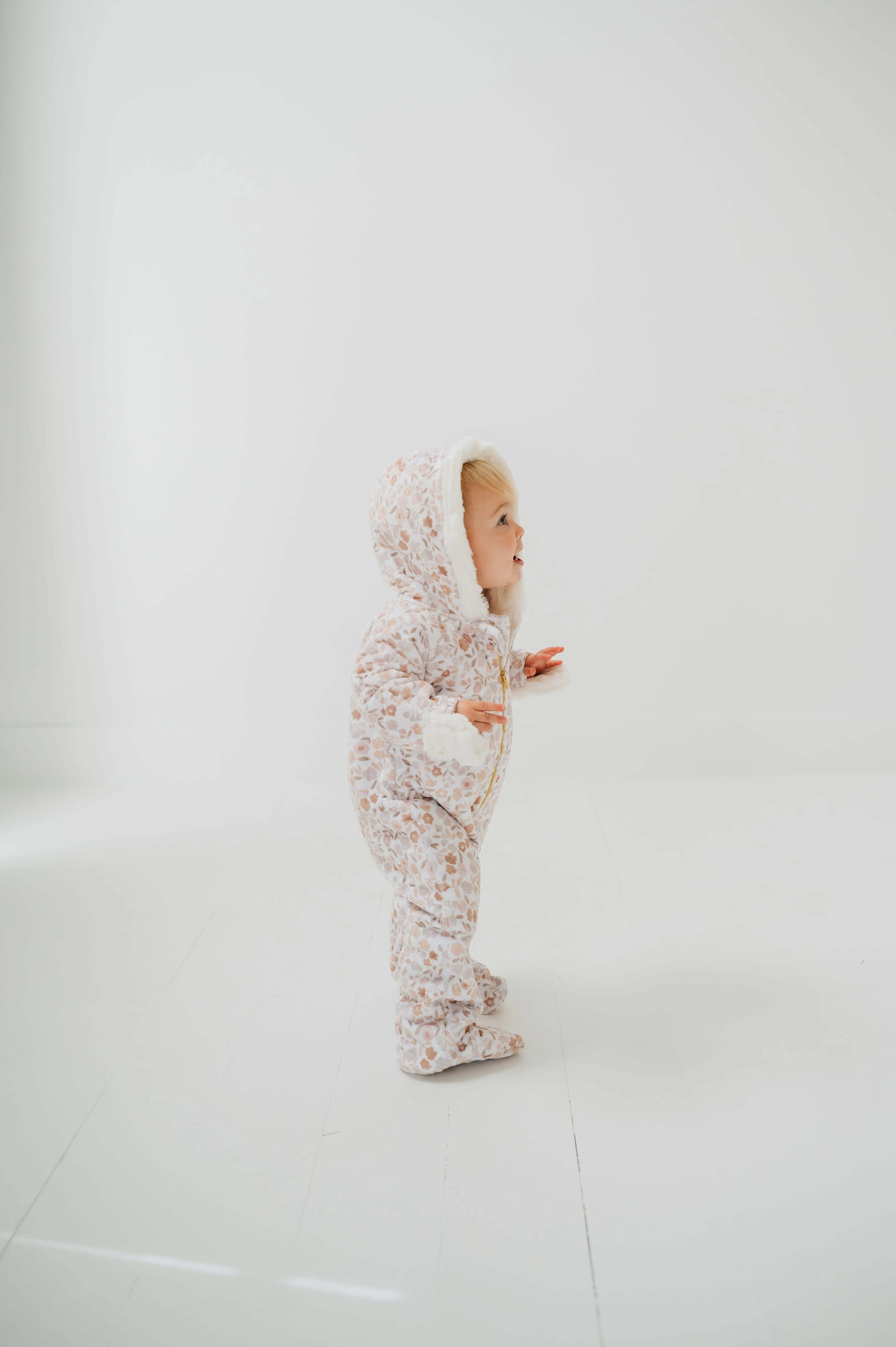 Winter Jumpsuit - Dainty Floral