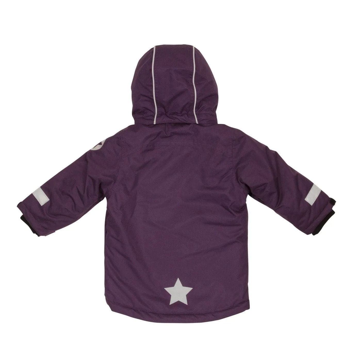 Winter Waterproof Insulated Parka: Grape