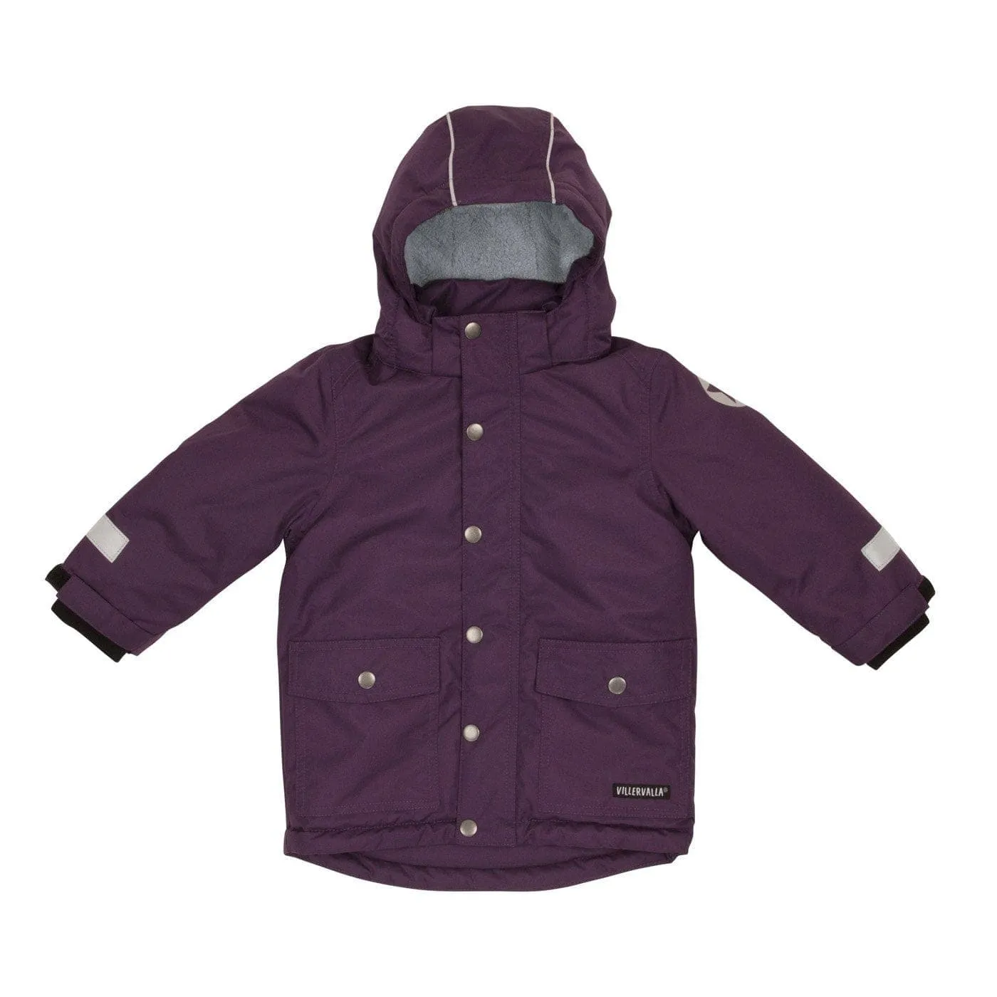 Winter Waterproof Insulated Parka: Grape