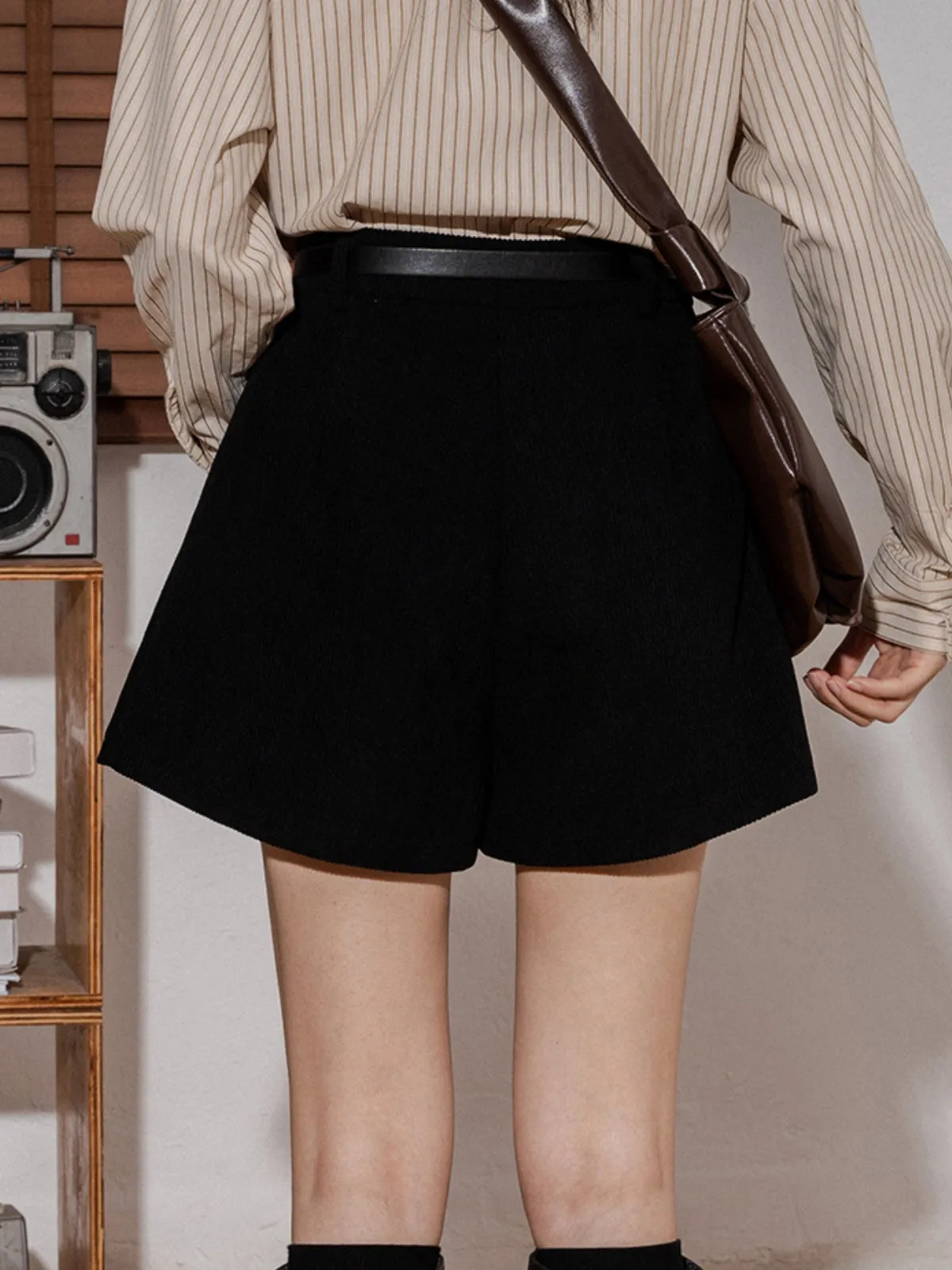 WLS Corduroy Culottes Short Pants