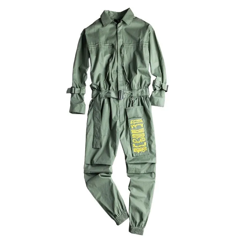 WLS Ribbon Embroidery Jumpsuit