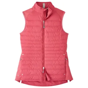 Womens Fuse Hybrid Vest Cape Red - SS24