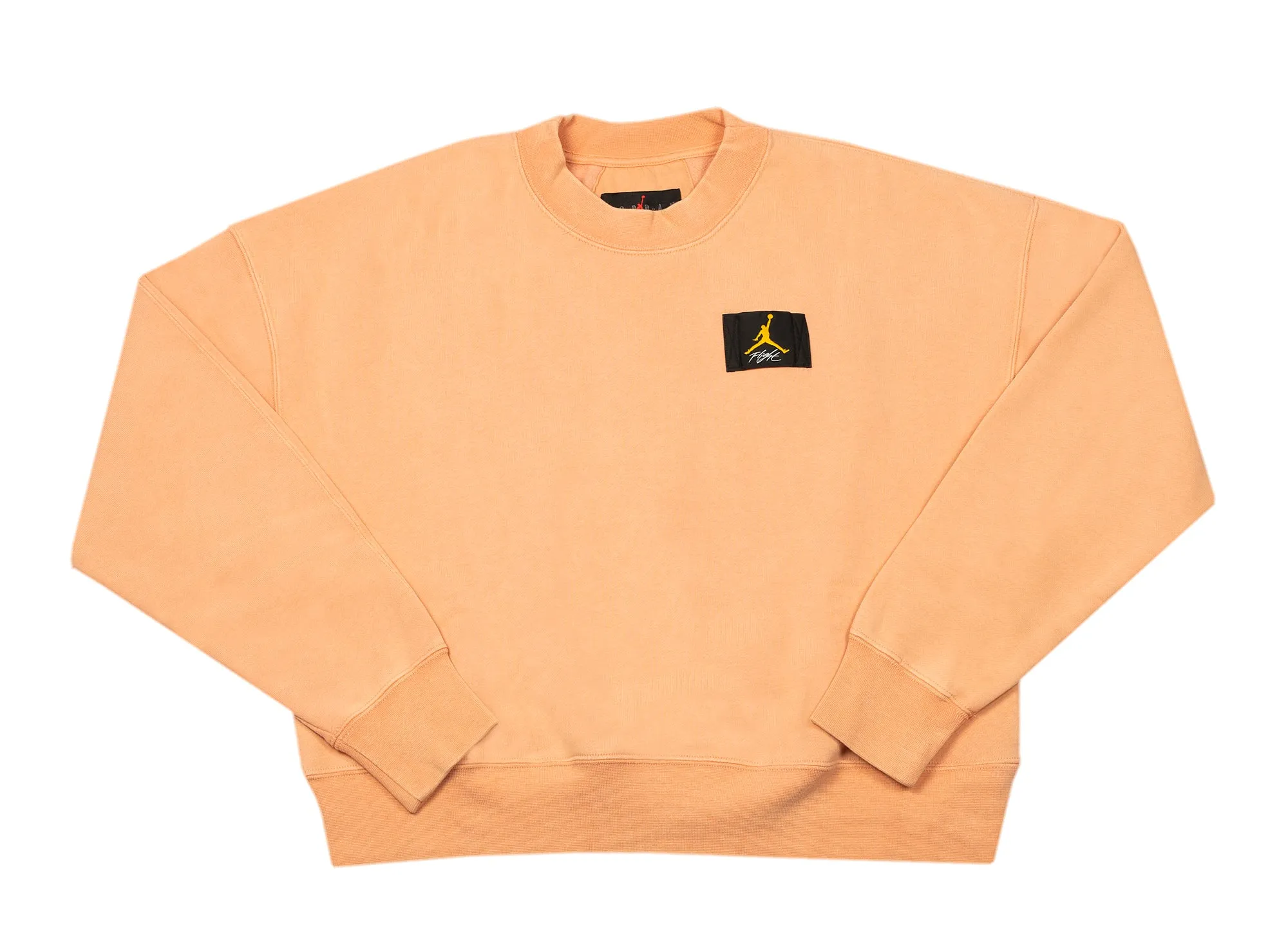 Women's Jordan Flight Fleece Crewneck in Apricot