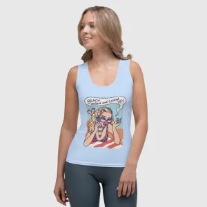 Women's Tank Top - Beach called