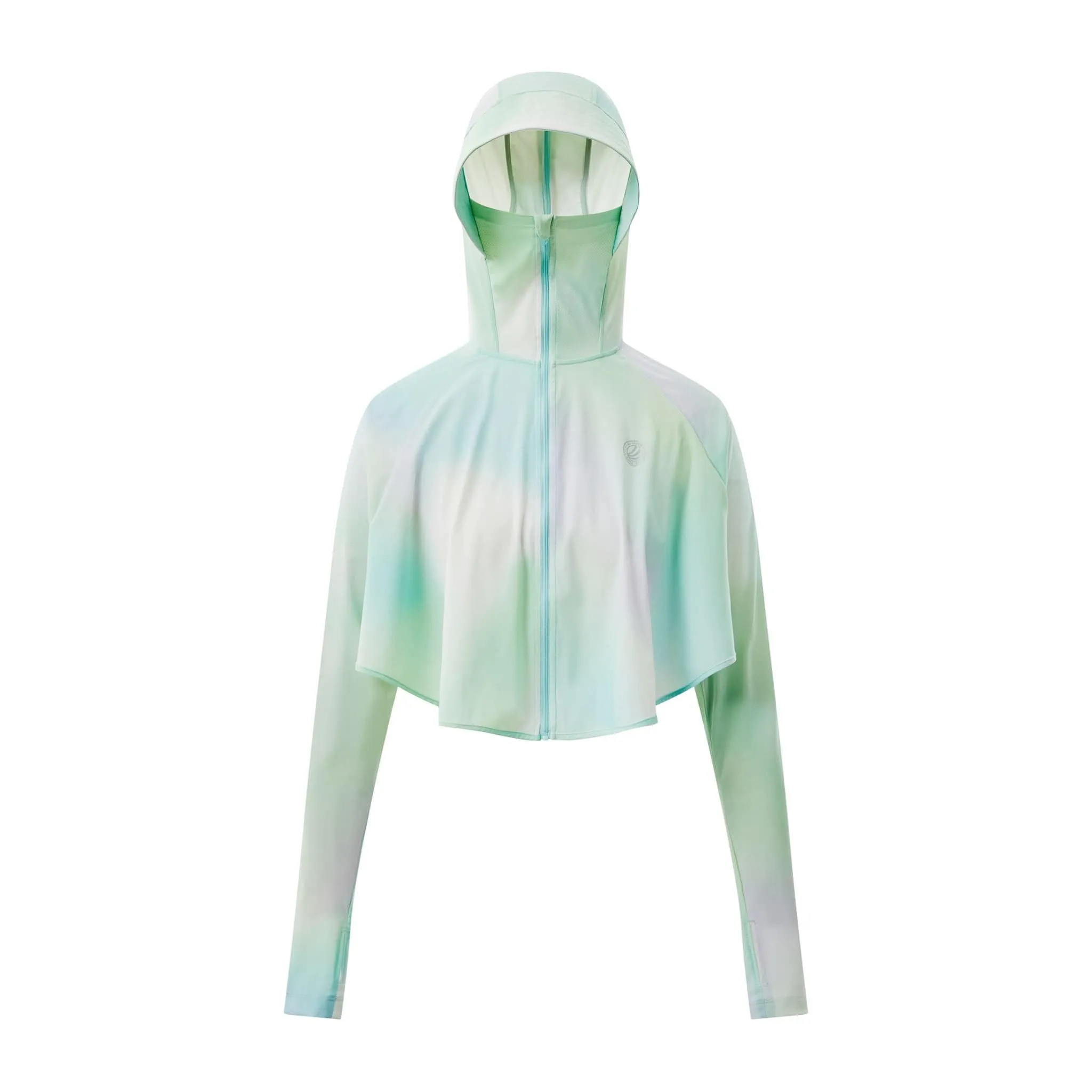 Women's UPF Protection Cropped Poncho Jacket