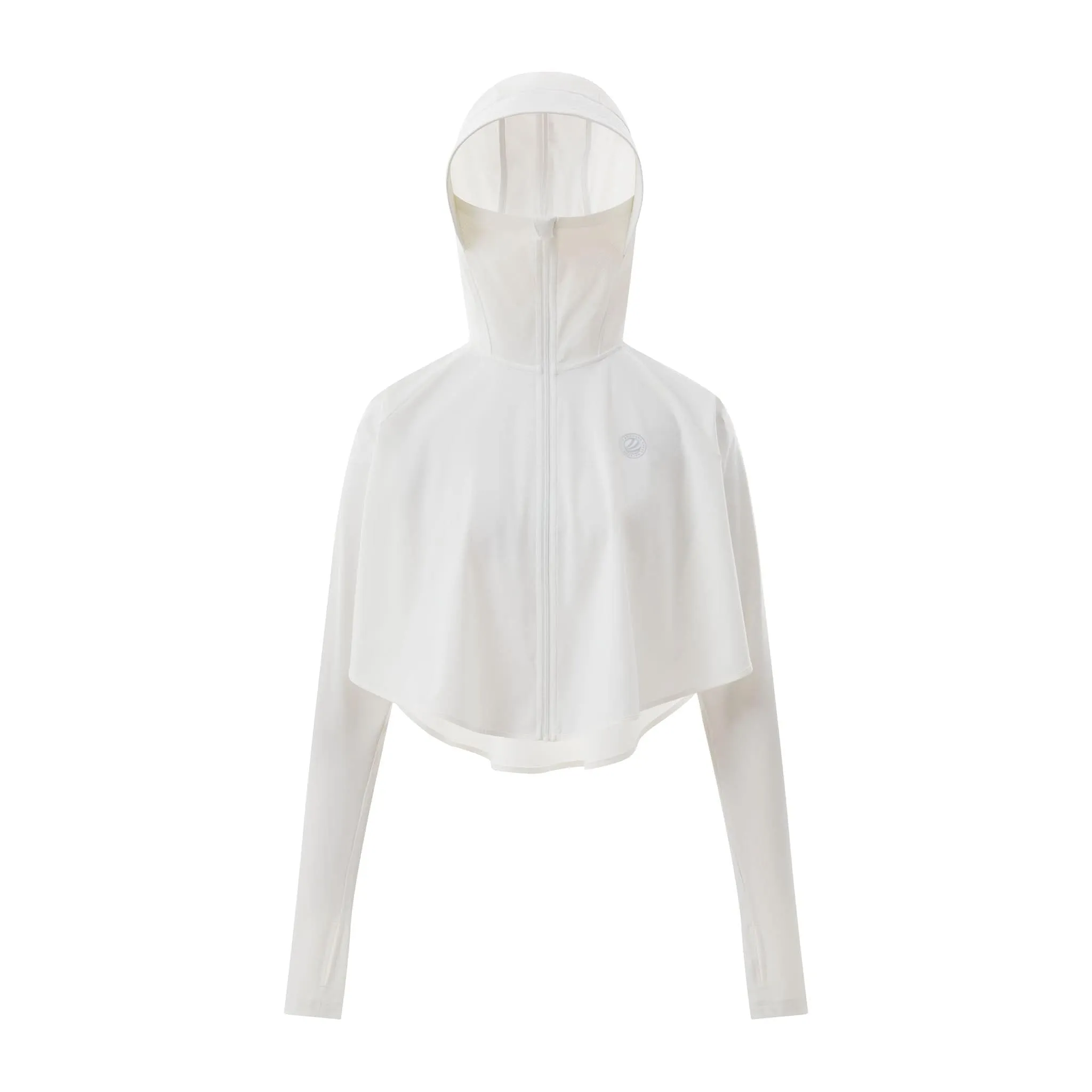 Women's UPF Protection Cropped Poncho Jacket