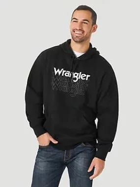 Wrangler Logo Hoodie - Black