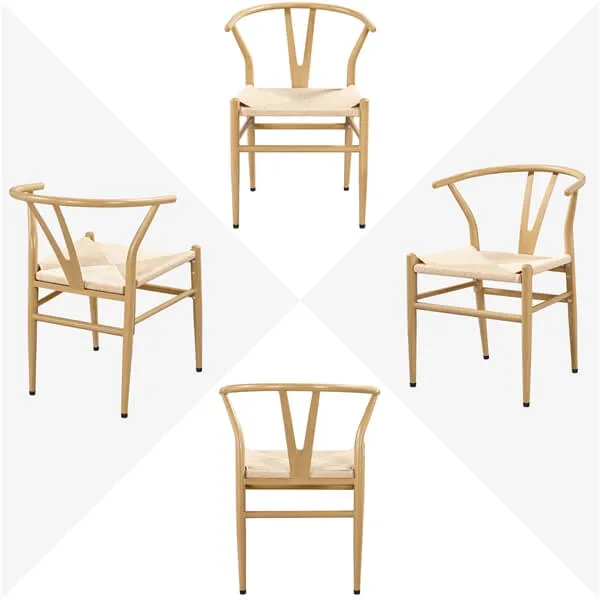 Yaheetech Set of 4 Weave Chair